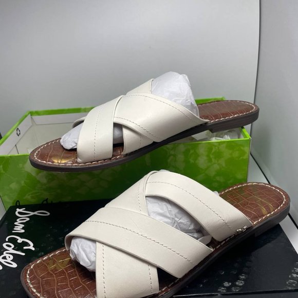 Sam edelman Women's Gretch Cross-Band Slide Flat Sandals size 10M - Picture 3 of 6